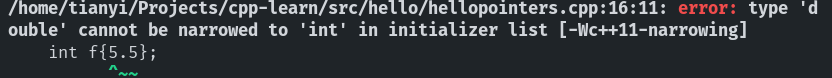 The uniform initialization syntax.