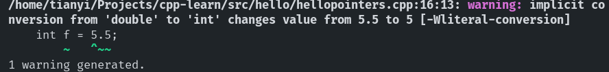 When implicit conversion occurs, a decent modern C++ compiler will give a warning.